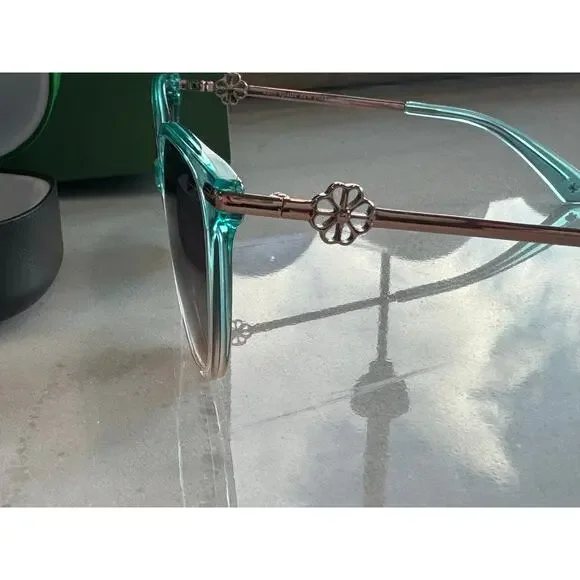 Kate Spade KRISTINA/G/S Sunglasses – Green Pink - New Without Tags - Picture 11 of 14